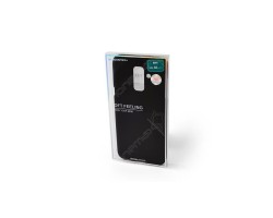 Tok telefonvédő TPU Mercury soft feeling Samsung SM-A605F Galaxy A6 plus (2018) fekete
